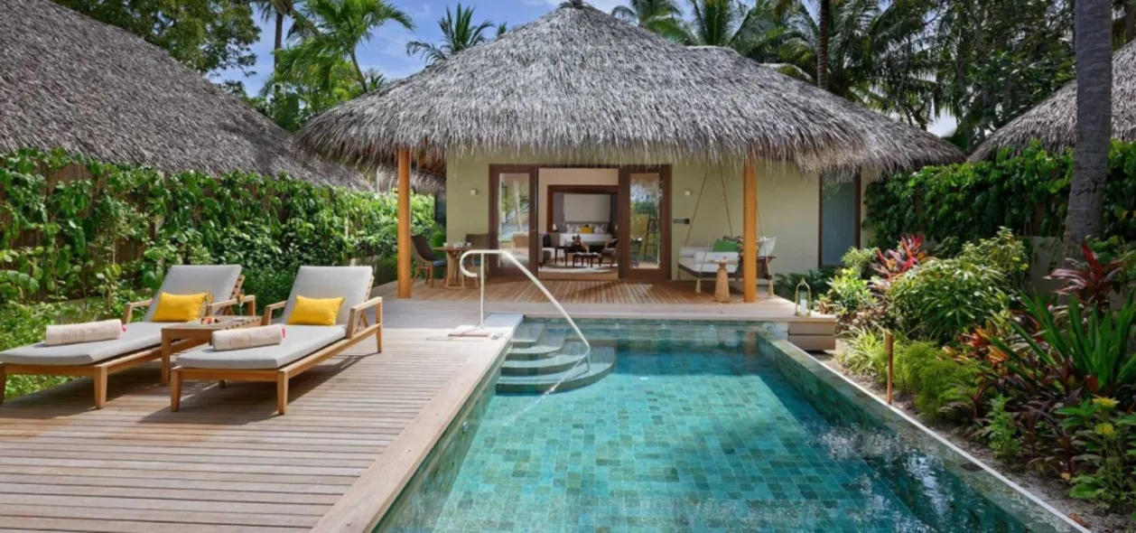 Residence with plunge pool at Baros Maldives